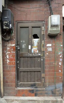 DoorsMetalSingle0392 - Free Background Texture - door metal single beige